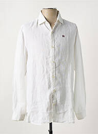 Chemise manches longues blanc NAPAPIJRI homme