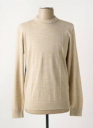 Pull beige SELECTED pour homme