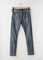 Jeans coupe slim gris SCOTCH & SODA pour homme seconde vue
