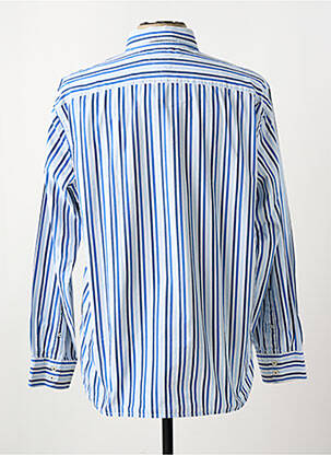 Chemise manches longues bleu multicolore TOMMY HILFIGER homme