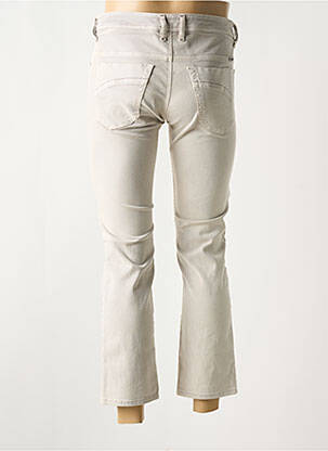 Jeans coupe droite beige DIESEL homme