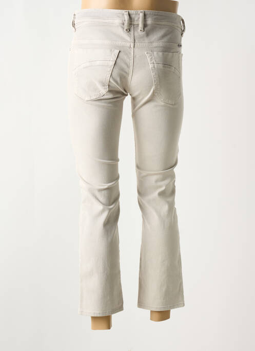 Jeans coupe droite beige DIESEL pour homme