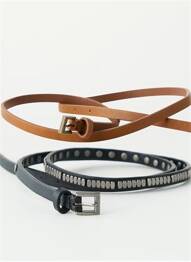 Ceinture noir MANGO femme