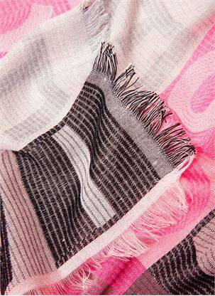 Foulard rose S.OLIVER femme