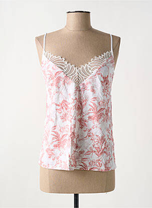 Top/caraco stretch blanc ANTIGEL femme