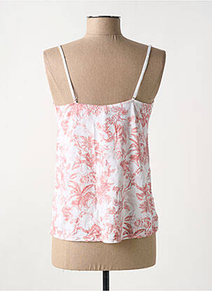 Top/caraco stretch blanc ANTIGEL femme