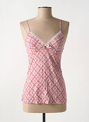 Top/caraco tissage jersey rose ANTIGEL femme