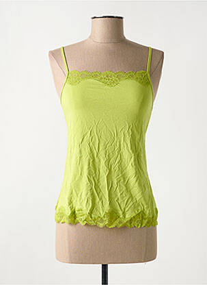 Top/caraco stretch vert ANTIGEL femme