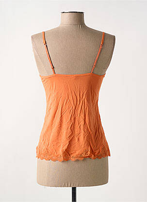 Top/caraco stretch orange ANTIGEL femme