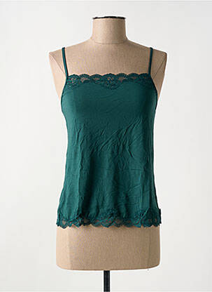 Top/caraco stretch vert fonce ANTIGEL femme