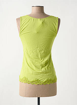 Top/caraco tissage jersey vert ANTIGEL femme