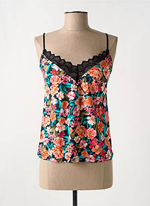 Top/caraco stretch noir ANTIGEL femme