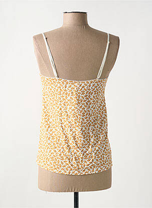 Top/caraco stretch jaune ANTIGEL femme