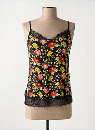Top/caraco stretch noir ANTIGEL femme