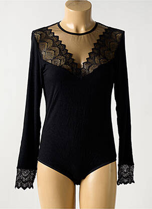 Body lingerie noir ANTIGEL pour femme