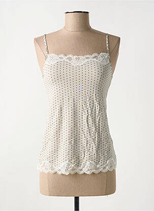 Top/Caraco blanc ANTIGEL pour femme