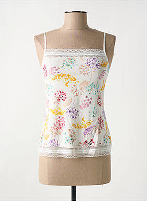 Top/Caraco blanc ANTIGEL femme