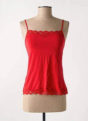 Top/Caraco rouge ANTIGEL pour femme