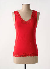 Top/Caraco rouge ANTIGEL pour femme seconde vue