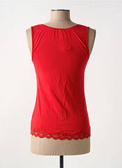 Top/Caraco rouge ANTIGEL pour femme seconde vue