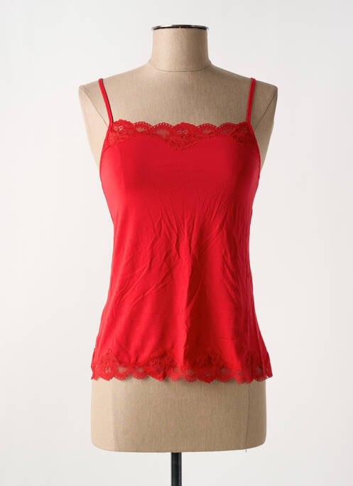 Top/caraco stretch rouge ANTIGEL femme