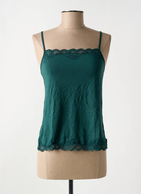 Top/caraco stretch vert fonce ANTIGEL femme
