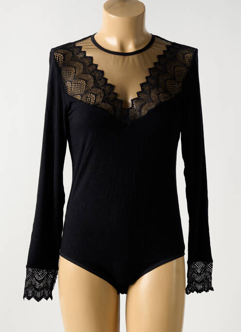 Body lingerie noir ANTIGEL pour femme