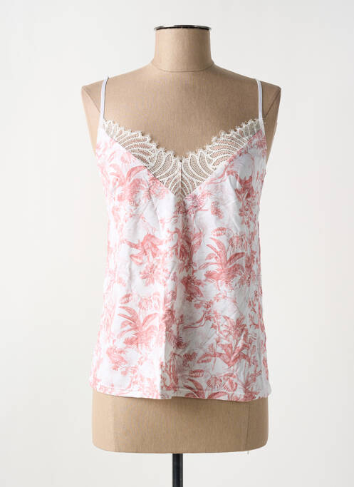 Top/Caraco blanc ANTIGEL pour femme