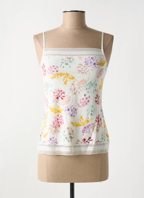 Top/Caraco blanc ANTIGEL pour femme