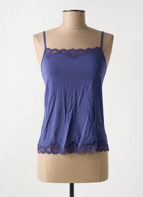 Top/Caraco bleu ANTIGEL pour femme