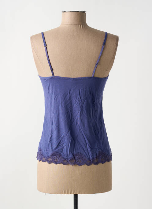 Top/Caraco bleu ANTIGEL pour femme