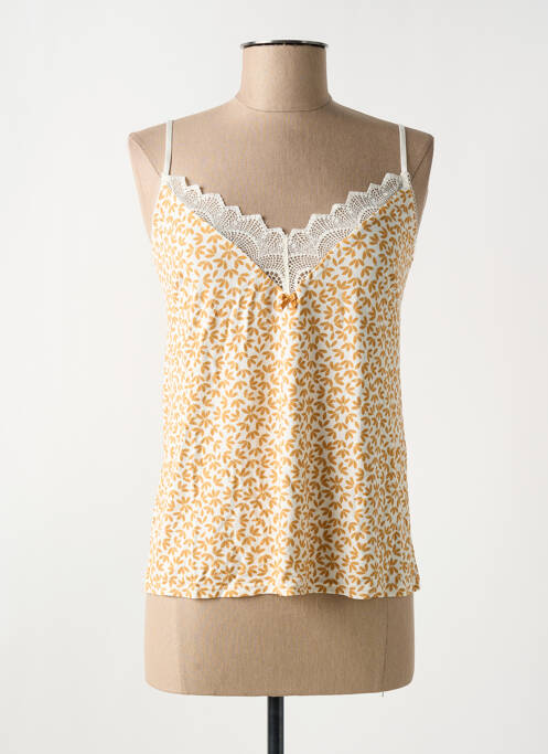 Top/Caraco jaune ANTIGEL pour femme