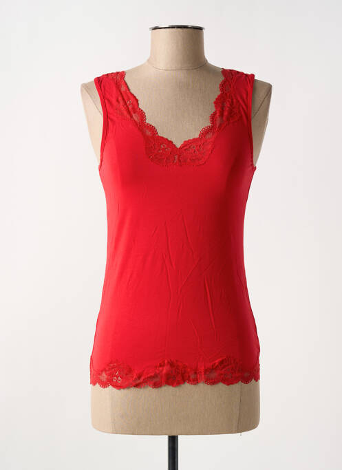 Top/Caraco rouge ANTIGEL pour femme