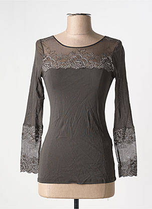 Top/Caraco gris JANIRA pour femme