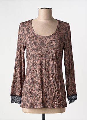 Top/Caraco marron ANTIGEL pour femme