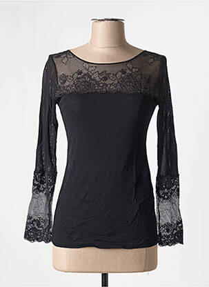 Top/Caraco noir JANIRA pour femme