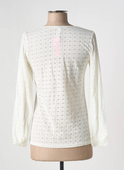 Top/Caraco blanc ANTIGEL pour femme