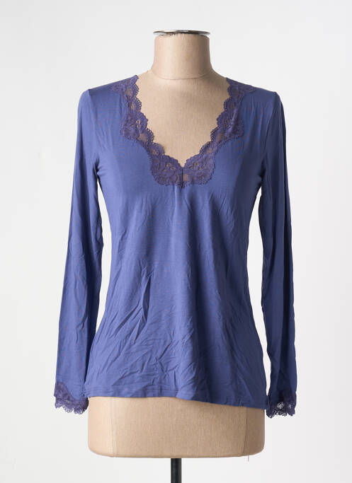 Top/Caraco bleu ANTIGEL femme