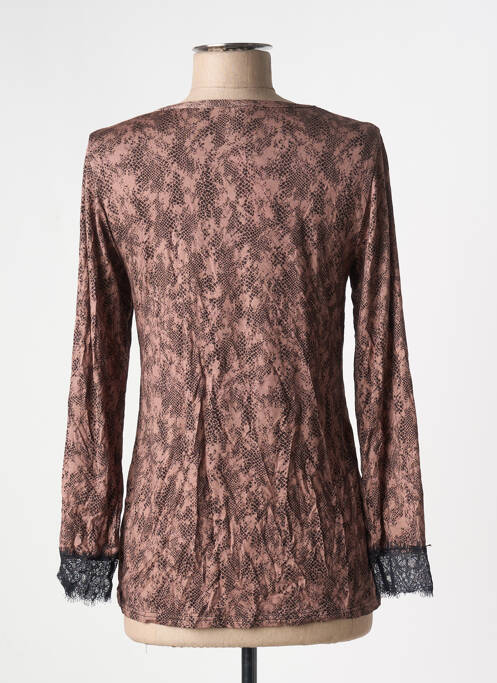 Top/Caraco marron ANTIGEL pour femme