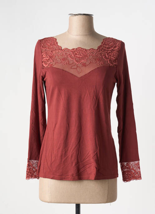 Top/Caraco marron JANIRA pour femme