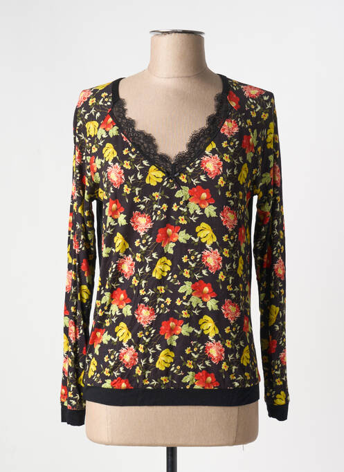 Top/Caraco noir ANTIGEL pour femme