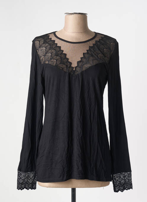 Top/Caraco noir ANTIGEL pour femme