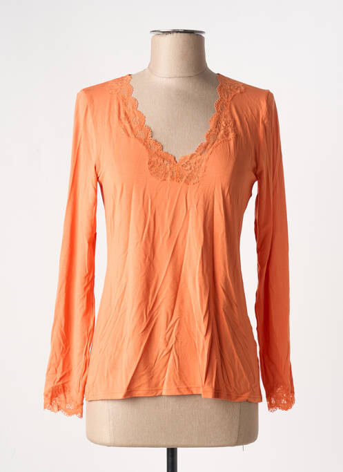 Top/Caraco orange ANTIGEL pour femme