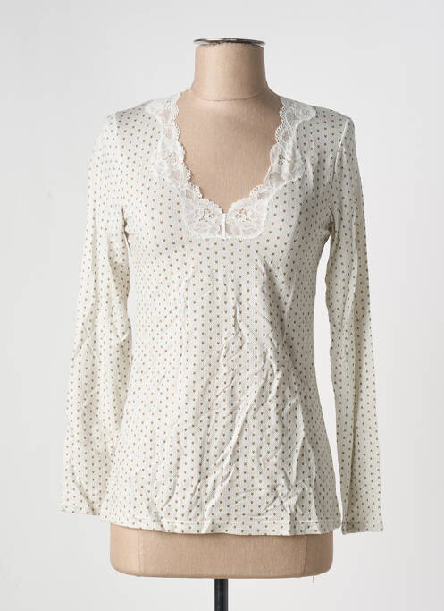 Top blanc ANTIGEL pour femme