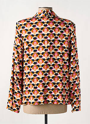 Blazer coupe cintrée orange LOLA ESPELETA femme