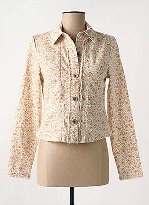 Veste casual col chemisier beige CREAM femme