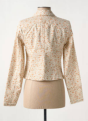 Veste casual col chemisier beige CREAM femme