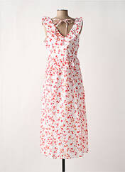 Robe longue blanc CREAM pour femme seconde vue