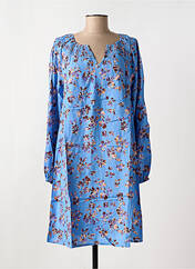 Robe mi-longue bleu CREAM pour femme seconde vue