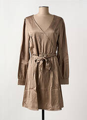 Robe mi-longue marron CREAM pour femme seconde vue